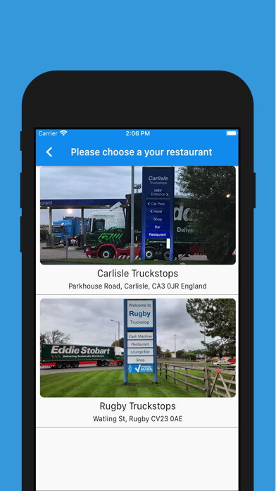 Emulate iPhone app Stobart Truckstops using MyAndroid Emulate iPhone app Stobart Truckstops using MyAndroid