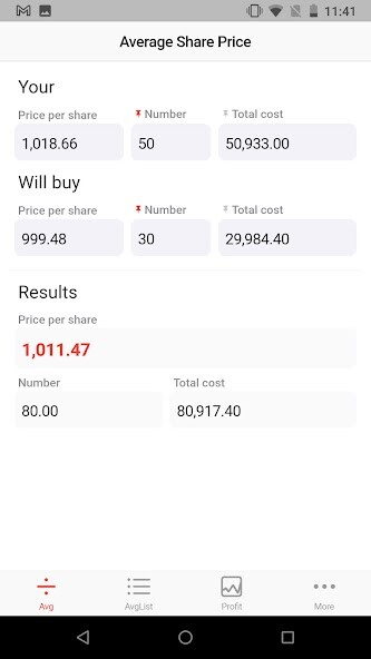 Run android online APK Stock Honey Calculator from MyAndroid or emulate Stock Honey Calculator using MyAndroid