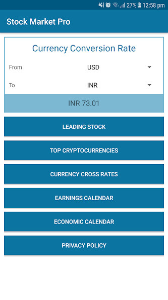 Run android online APK Stock Market Pro from MyAndroid or emulate Stock Market Pro using MyAndroid