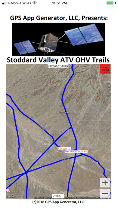 Emulate iPhone app Stoddard Valley ATV OHV Trails using MyAndroid Emulate iPhone app Stoddard Valley ATV OHV Trails using MyAndroid