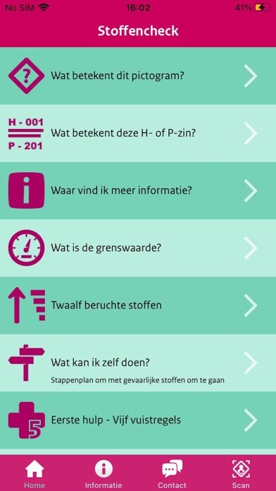 Emulate iPhone app Stoffencheck using MyAndroid Emulate iPhone app Stoffencheck using MyAndroid