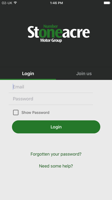 Emulate iPhone app Stoneacre Connect using MyAndroid