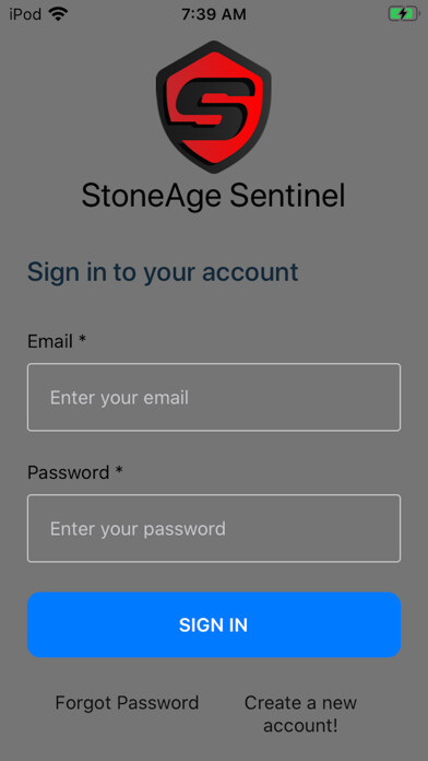 Emulate iPhone app StoneAge Sentinel using MyAndroid