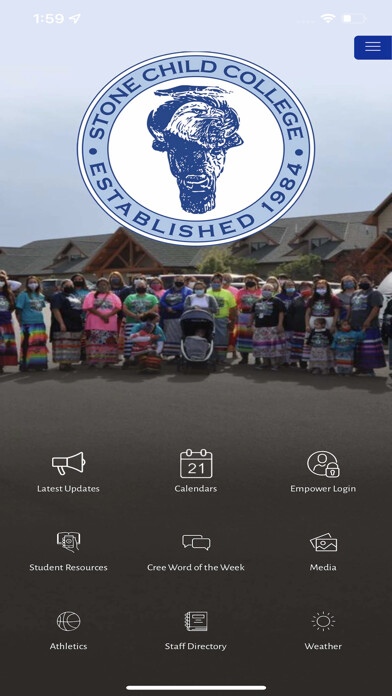 Emulate iPhone app Stone Child College using MyAndroid