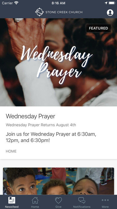 Emulate iPhone app Stone Creek Church Illinois using MyAndroid Emulate iPhone app Stone Creek Church Illinois using MyAndroid