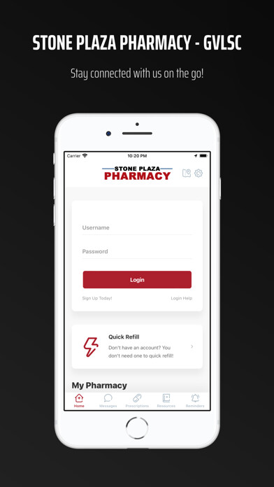 Emulate iPhone app Stone Plaza Pharmacy - GVLSC using MyAndroid Emulate iPhone app Stone Plaza Pharmacy - GVLSC using MyAndroid
