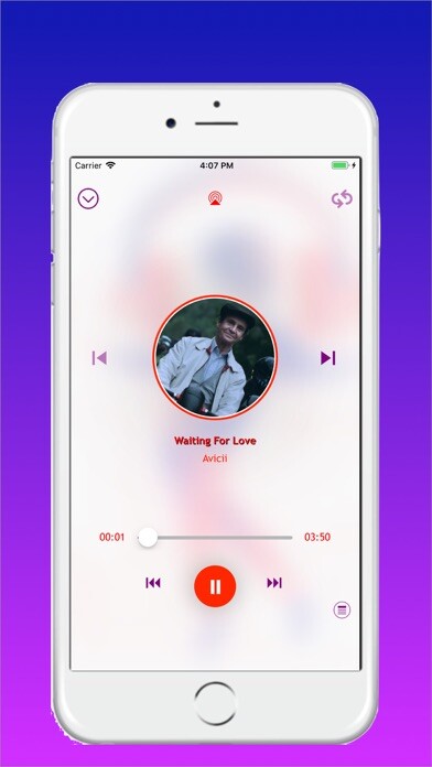 Emulate iPhone app Stop and Timer Music Player using MyAndroid