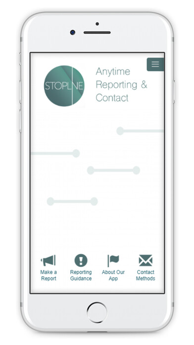 Emulate iPhone app Stopline365 using MyAndroid