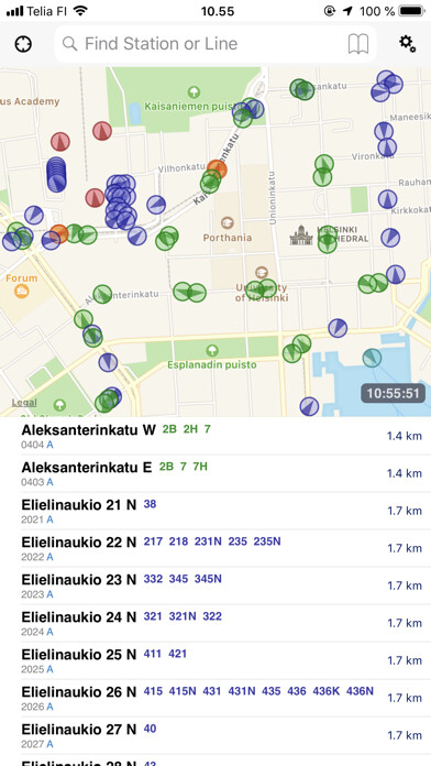 Emulate iPhone app Stop Map Helsinki using MyAndroid Emulate iPhone app Stop Map Helsinki using MyAndroid