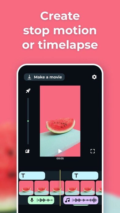 Emulate iPhone app Stop Motion Animation Maker using MyAndroid