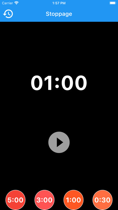 Emulate iPhone app Stoppage Lite using MyAndroid