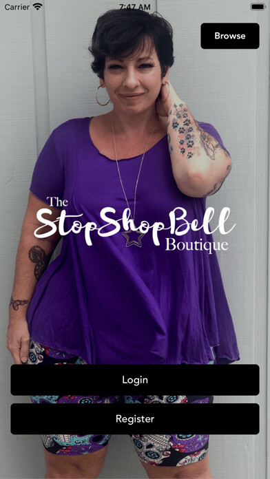 Emulate iPhone app Stop Shop Bell Boutique using MyAndroid Emulate iPhone app Stop Shop Bell Boutique using MyAndroid