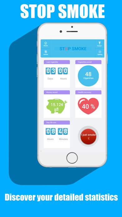 Emulate iPhone app Stop Smoking app - Quit Cigarette and Smoke Free using MyAndroid Emulate iPhone app Stop Smoking app - Quit Cigarette and Smoke Free using MyAndroid