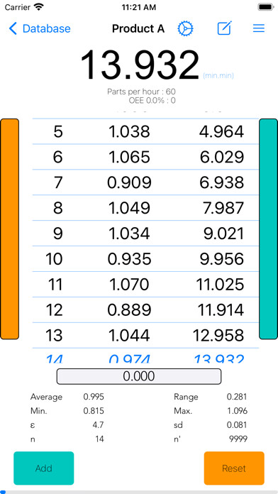 Emulate iPhone app Stopwatch 4 TS using MyAndroid Emulate iPhone app Stopwatch 4 TS using MyAndroid