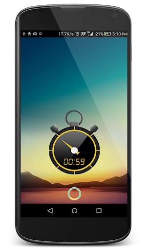 Emulate Android APK Stopwatch and Countdown Timer