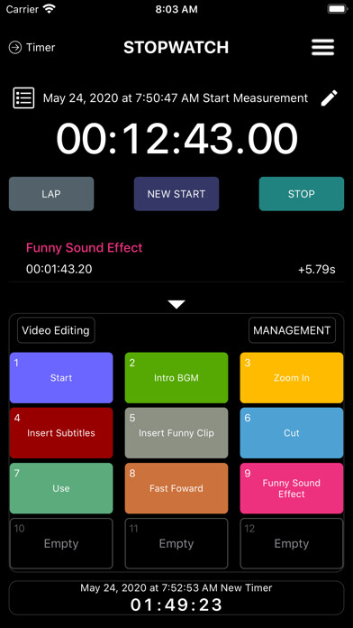 Emulate iPhone app StopWatchA - Stopwatch For Pro using MyAndroid Emulate iPhone app StopWatchA - Stopwatch For Pro using MyAndroid
