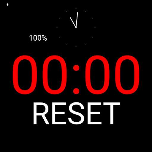 Run android online APK StopWatchFace from MyAndroid or emulate StopWatchFace using MyAndroid