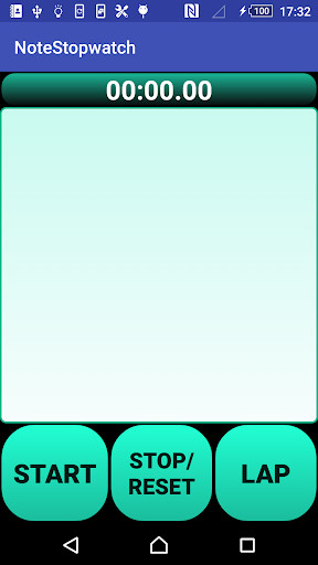 Run android online APK Stopwatch that automatically records in memo from MyAndroid or emulate Stopwatch that automatically records in memo using MyAndroid