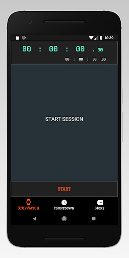 Run android online APK Stopwatch Timer: Pro from MyAndroid or emulate Stopwatch Timer: Pro using MyAndroid