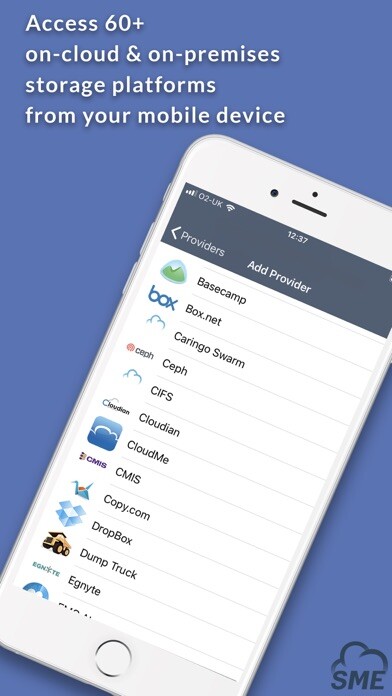 Emulate iPhone app Storage Made Easy File Fabric using MyAndroid Emulate iPhone app Storage Made Easy File Fabric using MyAndroid