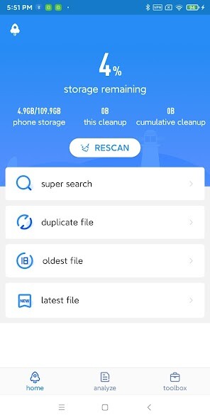Run android online APK Storage Space Cleaner from MyAndroid or emulate Storage Space Cleaner using MyAndroid Run android online APK Storage Space Cleaner from MyAndroid or emulate Storage Space Cleaner using MyAndroid