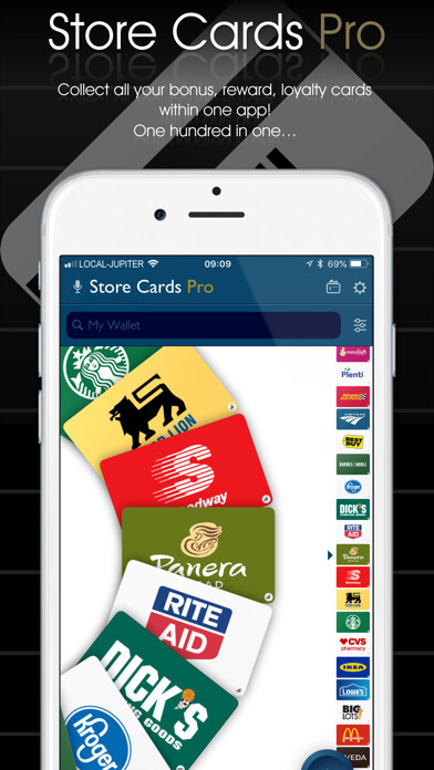 Emulate iPhone app Store Cards - Virtual Wallets using MyAndroid