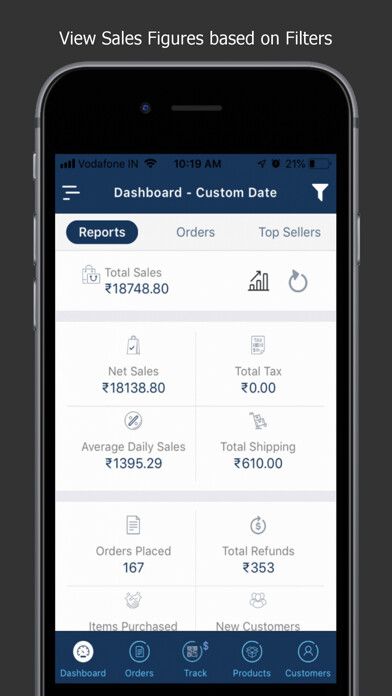 Emulate iPhone app StorePep App for WooCommerce using MyAndroid