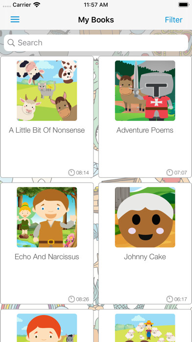Emulate iPhone app Stories Aloud using MyAndroid Emulate iPhone app Stories Aloud using MyAndroid