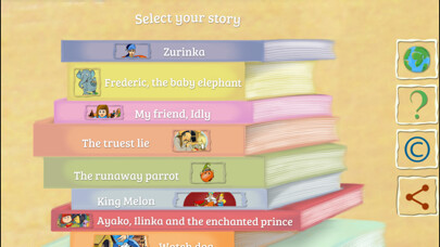 Emulate iPhone app Stories in five languages using MyAndroid Emulate iPhone app Stories in five languages using MyAndroid