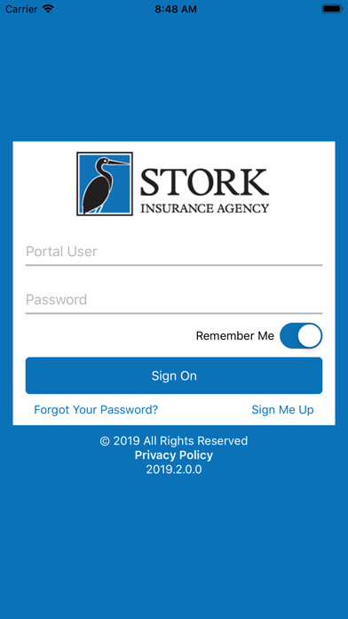 Emulate iPhone app Stork Mobile using MyAndroid Emulate iPhone app Stork Mobile using MyAndroid