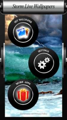 Emulate Android APK Storm Live Wallpapers