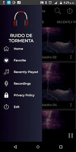 Run android online APK Storm noise from MyAndroid or emulate Storm noise using MyAndroid