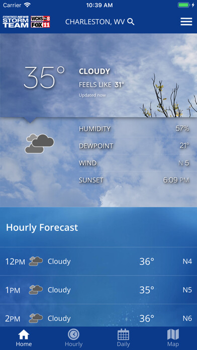 Run android online APK Storm Team Weather WCHS/Fox11 from MyAndroid or emulate Storm Team Weather WCHS/Fox11 using MyAndroid