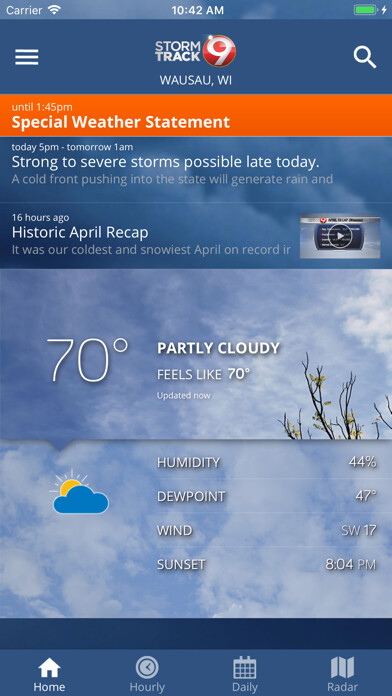 Run android online APK StormTrack9 from MyAndroid or emulate StormTrack9 using MyAndroid