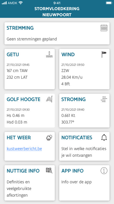 Emulate iPhone app Stormvloedkering Nieuwpoort using MyAndroid Emulate iPhone app Stormvloedkering Nieuwpoort using MyAndroid