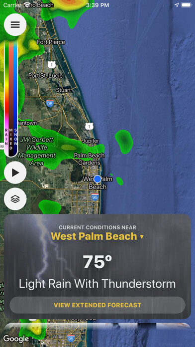 Run android online APK StormWatch+ from MyAndroid or emulate StormWatch+ using MyAndroid