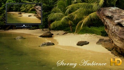 Emulate iPhone app Stormy Ambience using MyAndroid Emulate iPhone app Stormy Ambience using MyAndroid