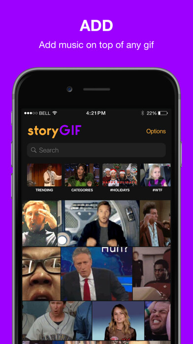 Emulate iPhone app StoryGif using MyAndroid Emulate iPhone app StoryGif using MyAndroid