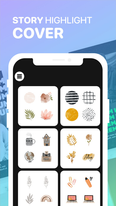 Emulate iPhone app Story Highlight Cover - Maker using MyAndroid Emulate iPhone app Story Highlight Cover - Maker using MyAndroid