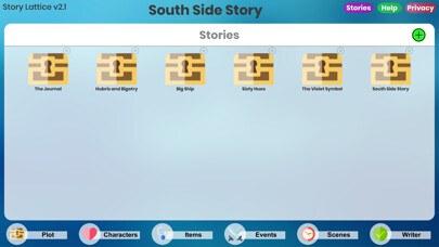 Emulate iPhone app Story Lattice using MyAndroid Emulate iPhone app Story Lattice using MyAndroid