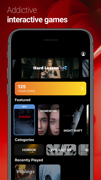 Emulate iPhone app Storyline: Interactive Games using MyAndroid