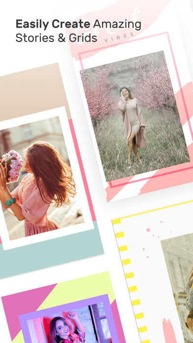 Emulate iPhone app Story Maker & Collage Uneven using MyAndroid