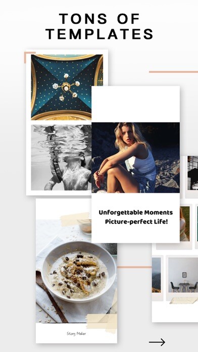 Emulate iPhone app Story Maker Insta Story Editor using MyAndroid