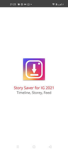 Run android online APK Story Saver for IG 2021 from MyAndroid or emulate Story Saver for IG 2021 using MyAndroid