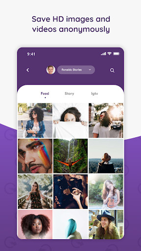 Run android online APK Story Saver:  Repost story from MyAndroid or emulate Story Saver:  Repost story using MyAndroid