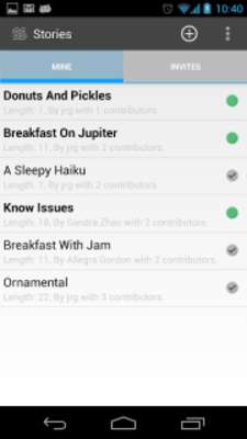 Emulate Android APK StorySlide
