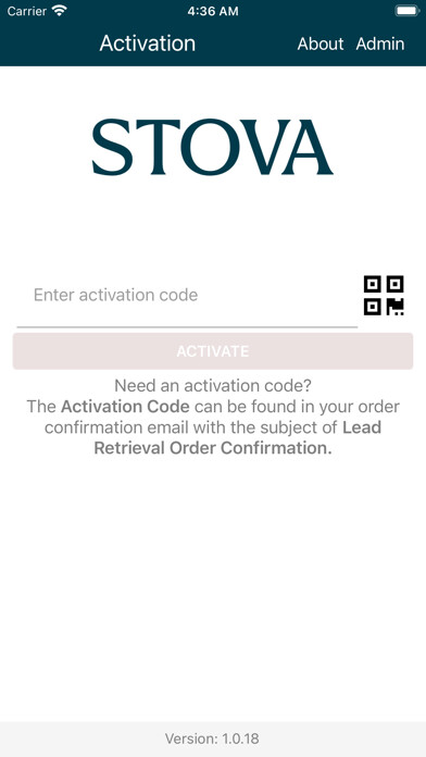 Emulate iPhone app Stova Lead Capture using MyAndroid