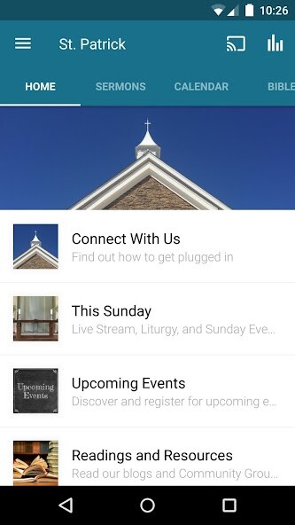 Run android online APK St. Patrick Presbyterian from MyAndroid or emulate St. Patrick Presbyterian using MyAndroid