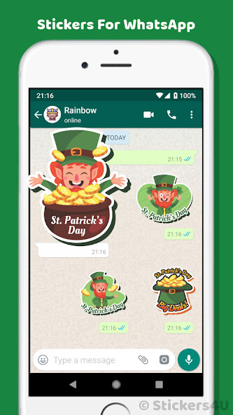 Run android online APK St. Patricks Joy Stickers (3) from MyAndroid or emulate St. Patricks Joy Stickers (3) using MyAndroid Run android online APK St. Patricks Joy Stickers (3) from MyAndroid or emulate St. Patricks Joy Stickers (3) using MyAndroid