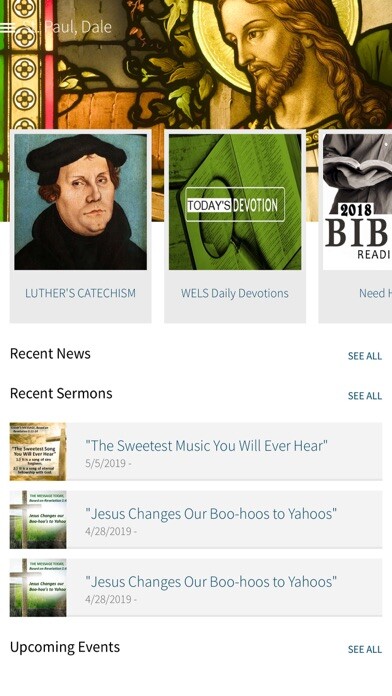 Emulate iPhone app St. Paul - Dale using MyAndroid